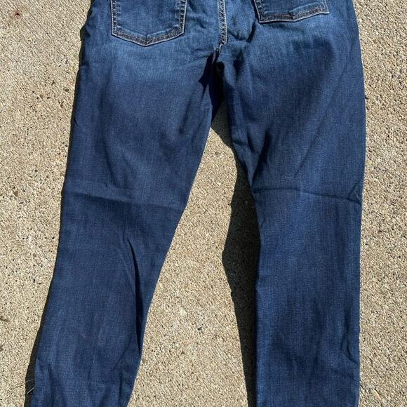 Jeans 7 FOR ALL MANKIND b (air) denim, size 28, zipper ankles - Picture 4 of 7